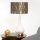 Elstead - Galda lampa MILO 1xE27/60W/230V pelēka/zelta