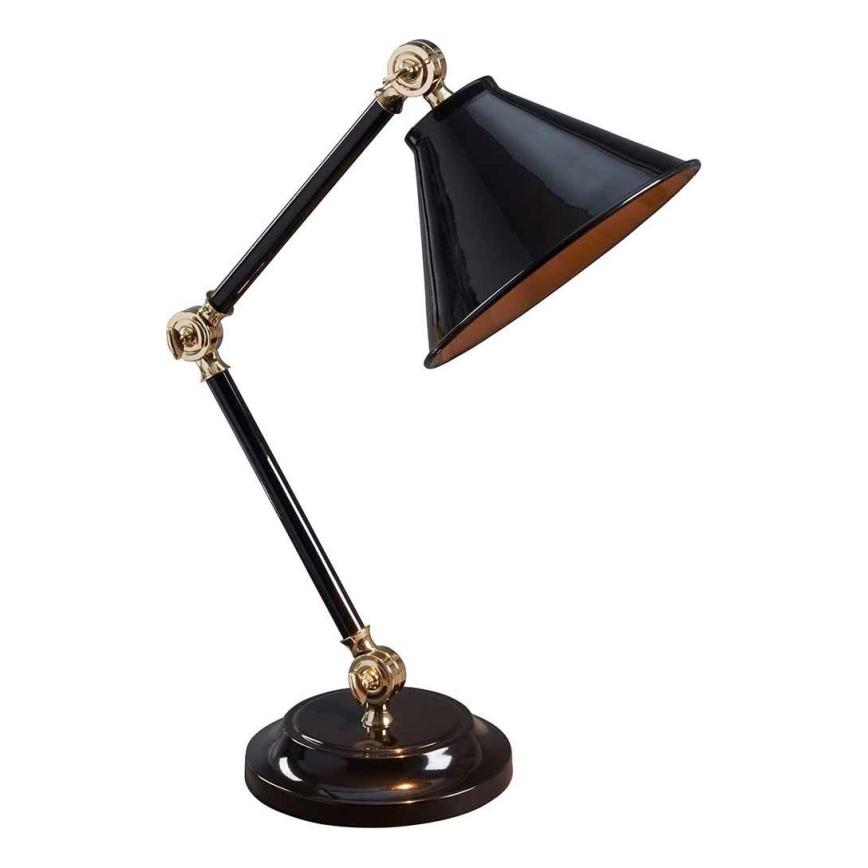 Elstead - Galda lampa PROVENCE ELEMENT 1xE27/60W/230V melna
