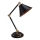 Elstead - Galda lampa PROVENCE ELEMENT 1xE27/60W/230V melna