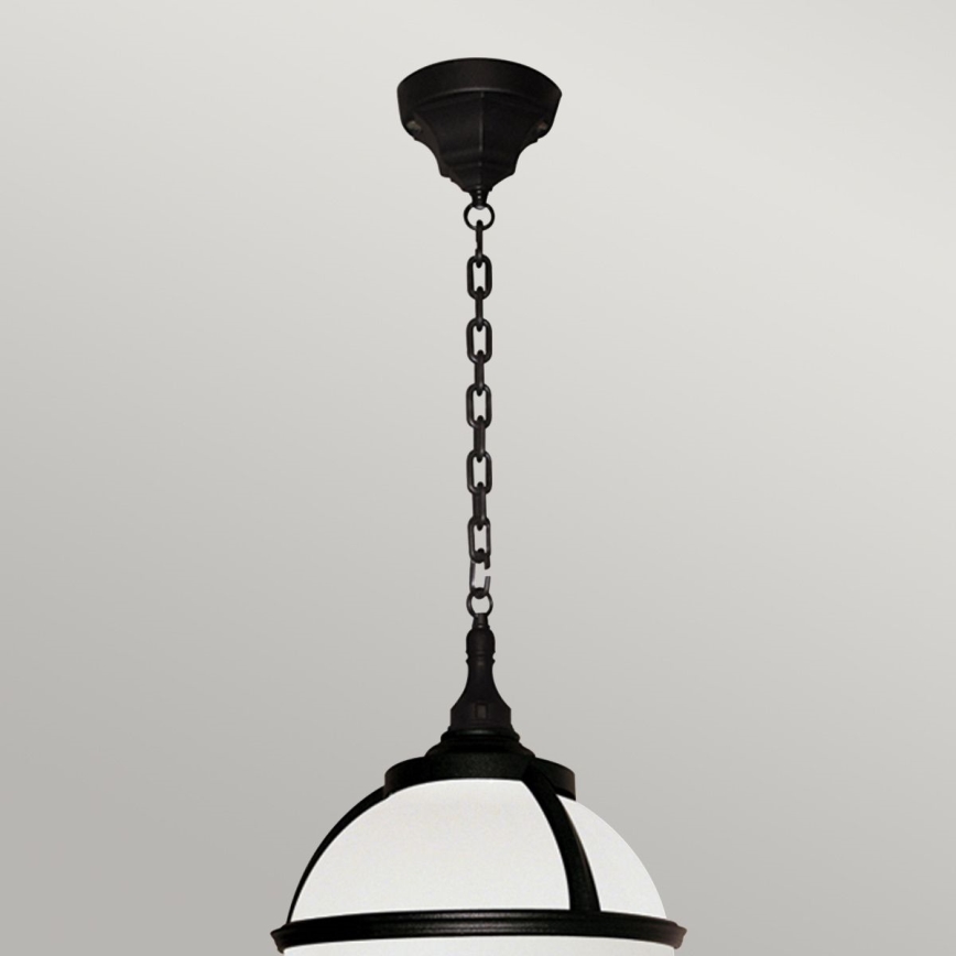 Elstead - Āra lustra ar ķēdi GLENBEIGH 1xE27/60W/230V IP44