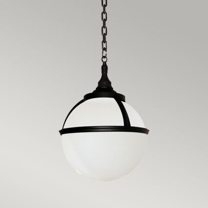 Elstead - Āra lustra ar ķēdi GLENBEIGH 1xE27/60W/230V IP44