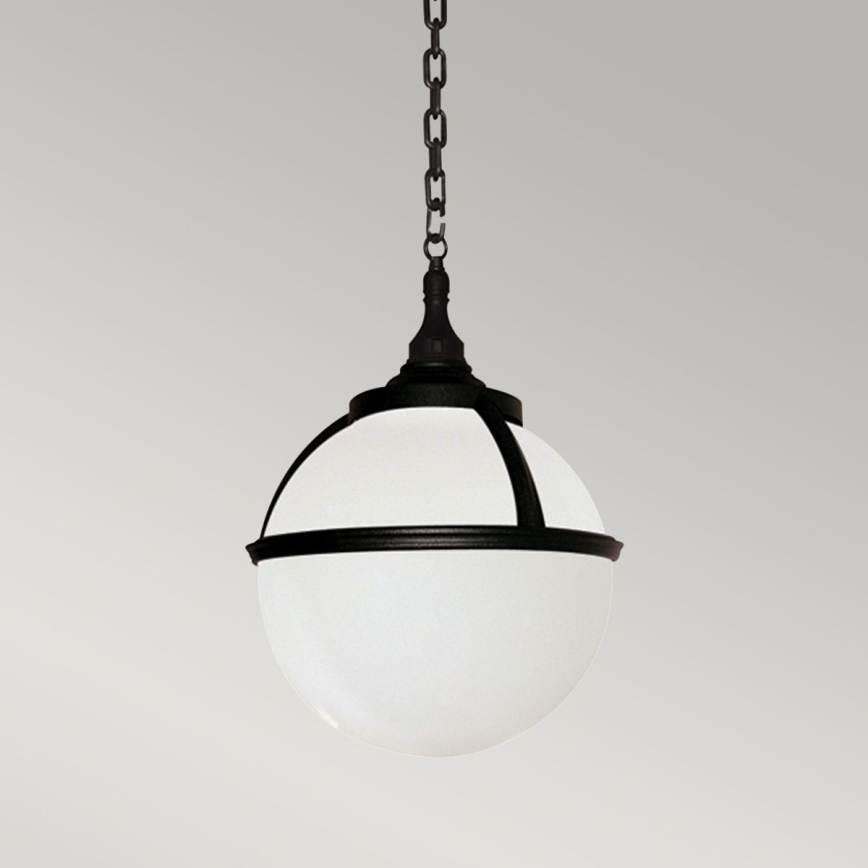 Elstead - Āra lustra ar ķēdi GLENBEIGH 1xE27/60W/230V IP44