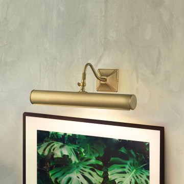 Elstead - gleznu lampa PICTURE LIGHT 2xE14/40W/230V zeltaina