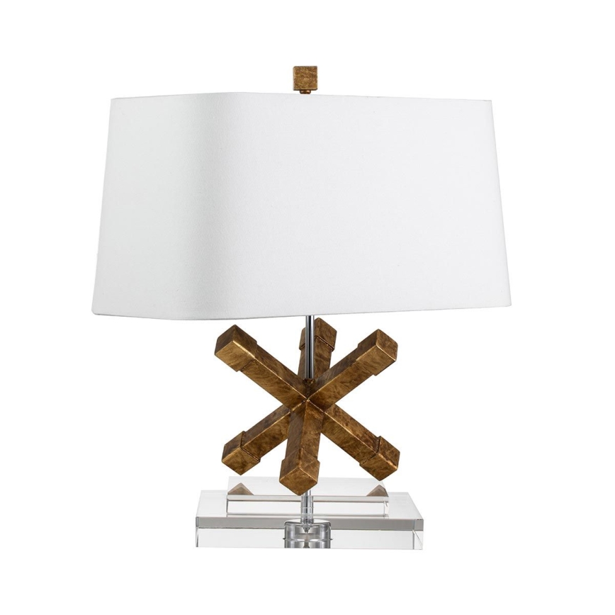 Elstead - Galda lampa JACKSON SQUARE 1xE27/60W/230V