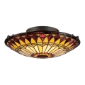 Elstead - Griestu gaismeklis Tiffany WEST 2xE27/75W/230V