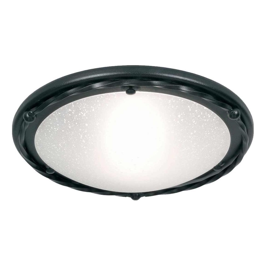 Elstead - Griestu lampa PEMBROKE 1xE27/60W/230V melna
