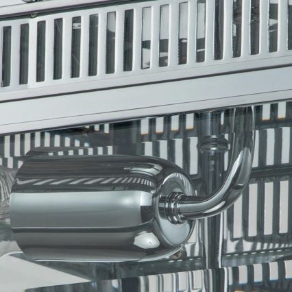 Elstead - Āra griestu gaismeklis HOLBORN 2xE27/60W/230V IP44 pulēts hroms