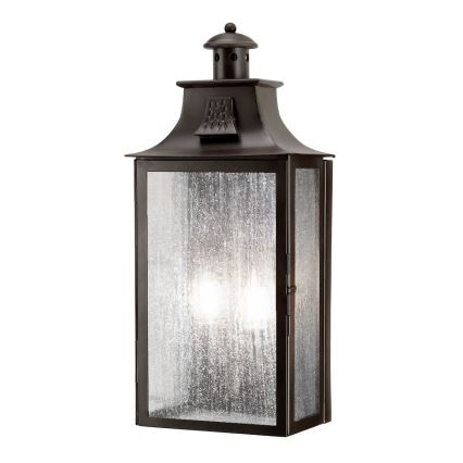 Elstead - Āra sienas lampa KENDAL 2xE14/60W/230V IP44