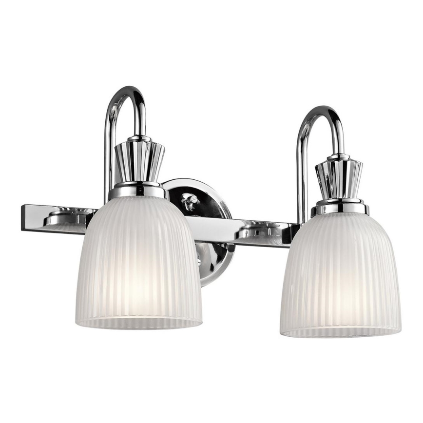 Elstead KL-CORA2-BATH - LED Vannas istabas sienas gaismeklis CORA 2xG9/3W/230V IP4