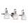 Elstead KL-CORA3-BATH - LED Vannas istabas sienas gaismeklis CORA 3xG9/3W/230V IP44