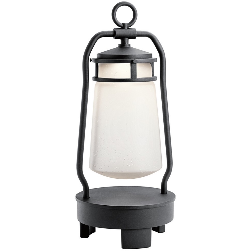 Elstead - Āra lampa ar skaļruni LYNDON 3W/230V IP44 8800 mAh