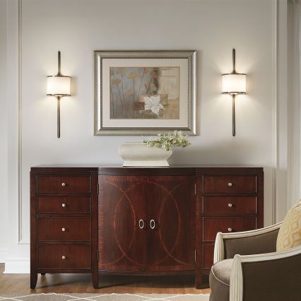 Elstead - LED Vannas istabas lampa MONA 2xG9/3,5W/230V IP44 matēts hroms