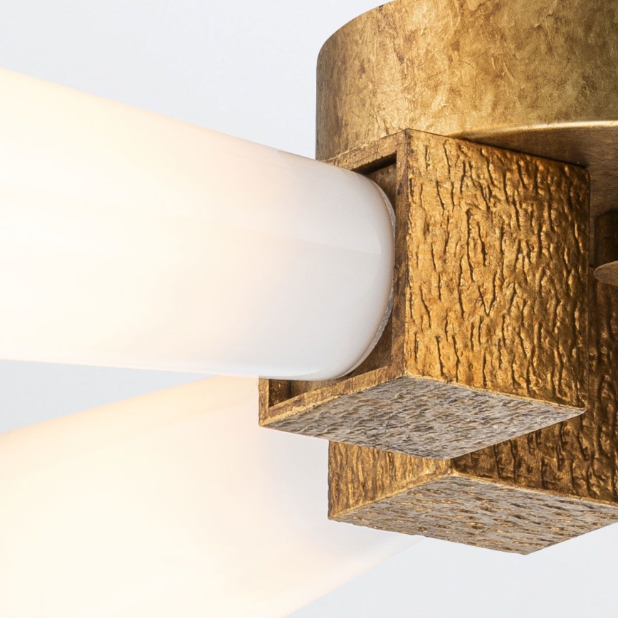 Elstead - lustra uz stieņa KRISTY 4xE27/40W/230V vara apdare