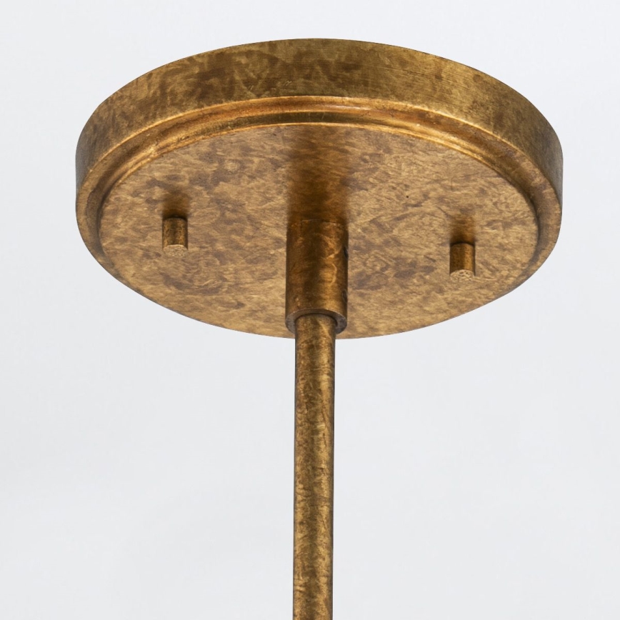 Elstead - lustra uz stieņa KRISTY 4xE27/40W/230V vara apdare