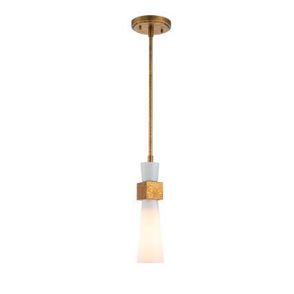 Elstead - stieņa lustra KRISTY 1xE27/40W/230V Ø 15,2 cm miedzaina