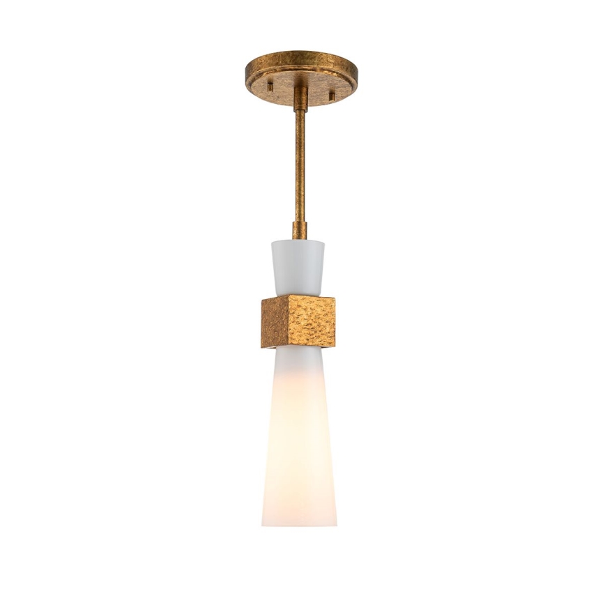 Elstead - stieņa lustra KRISTY 1xE27/40W/230V Ø 15,2 cm miedzaina