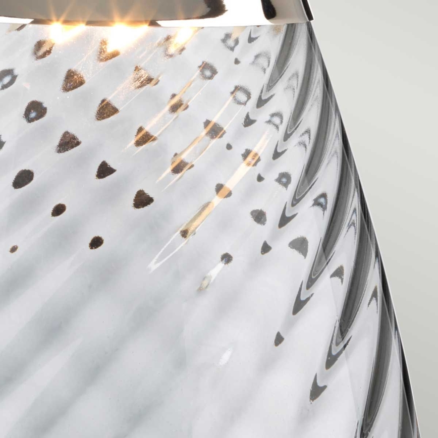 Elstead - LED Galda lampa LENA 1xE27/40W/230V + 1xGU10/7W 74 cm pelēka