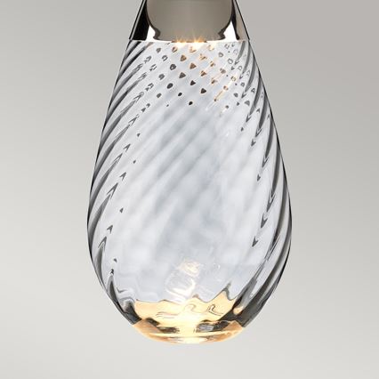 Elstead - LED Galda lampa LENA 1xE27/40W/230V + 1xGU10/7W 74 cm balta