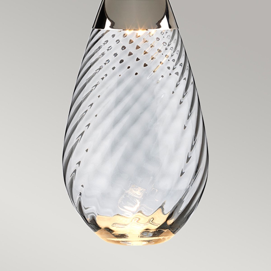 Elstead - LED Galda lampa LENA 1xE27/40W/230V + 1xGU10/7W 74 cm balta