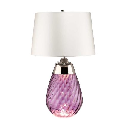 Elstead - LED Galda lampa LENA 1xE27/40W/230V + 1xGU10/7W 74 cm rozā
