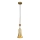 Elstead - Lustra ar auklu ETOILE 1xE27/60W/230V d. 13,3 cm zelta