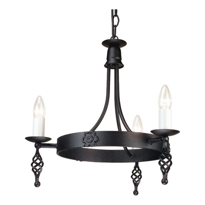 Elstead - Lustra ar ķēdi BELFRY 3xE14/60W/230V