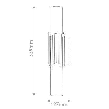 Elstead - LED vannas istabas sienas gaismeklis MARVELE 2xG9/4W/230V IP44