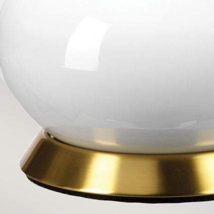 Elstead - Galda lampa MILO 1xE27/60W/230V pelēka