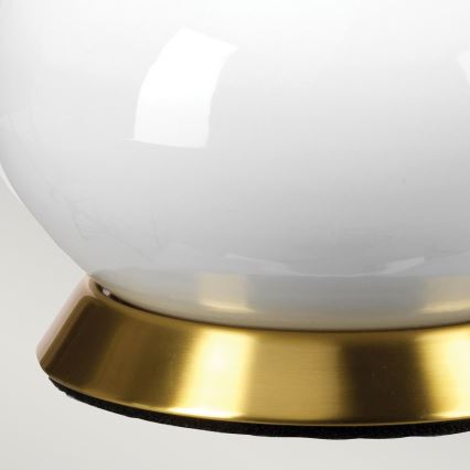 Elstead - Galda lampa MILO 1xE27/60W/230V bēša