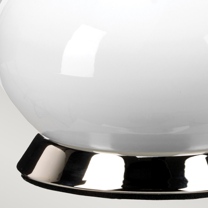 Elstead - Galda lampa MILO 1xE27/60W/230V pelēka/zelta