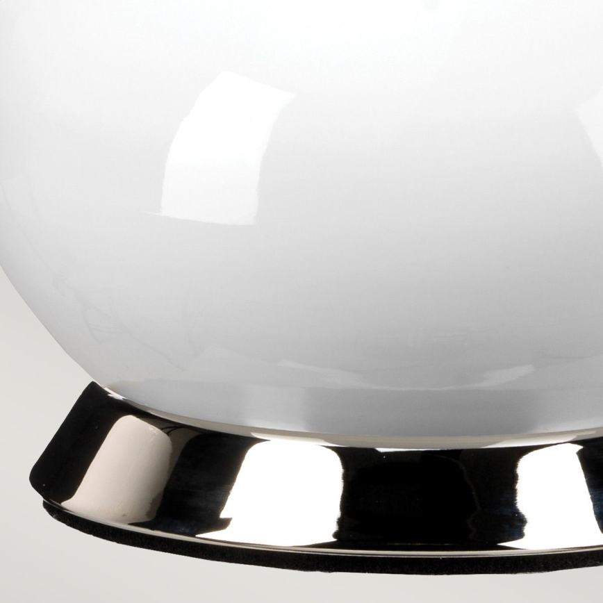 Elstead - Galda lampa MILO 1xE27/60W/230V pelēka/brūna