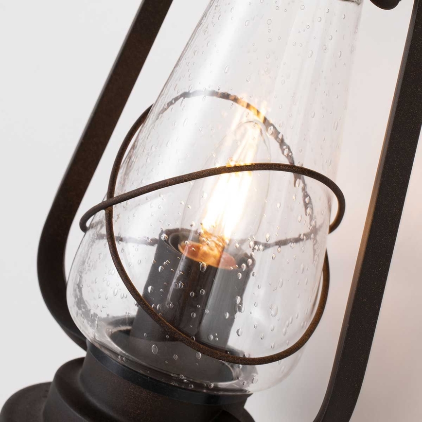 Elstead - Āra sienas lampa MINERS 1xE27/60W/230V IP44