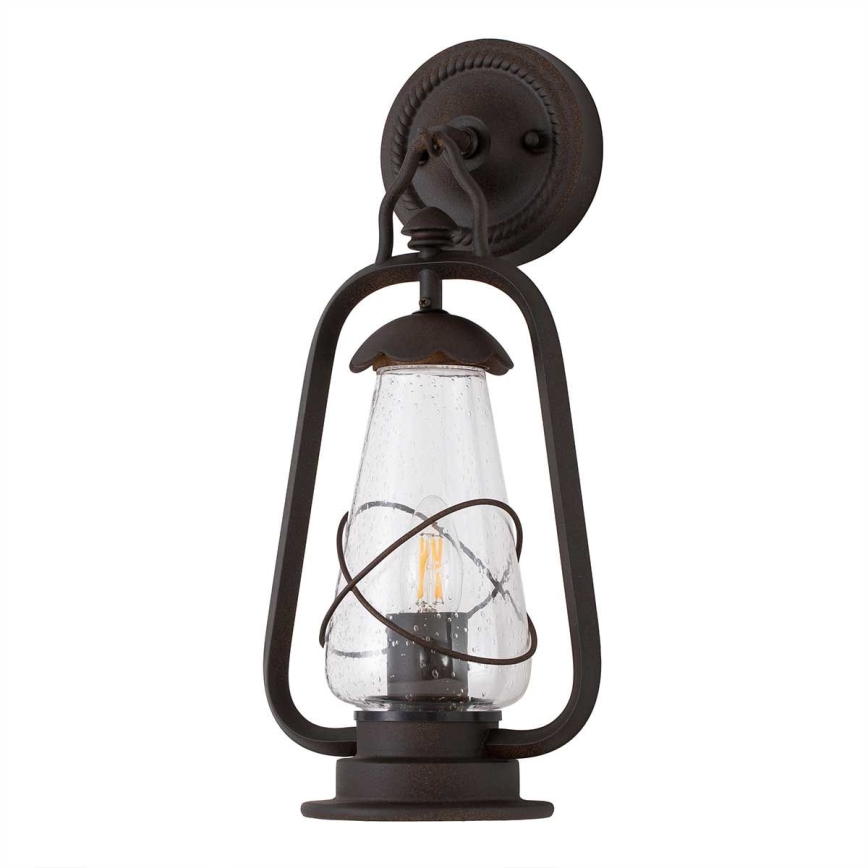 Elstead - Āra sienas lampa MINERS 1xE27/60W/230V IP44