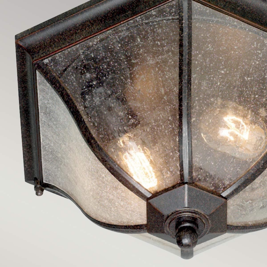 Elstead - Āra griestu lampa NEW ENGLAND 2xE27/60W/230V IP44