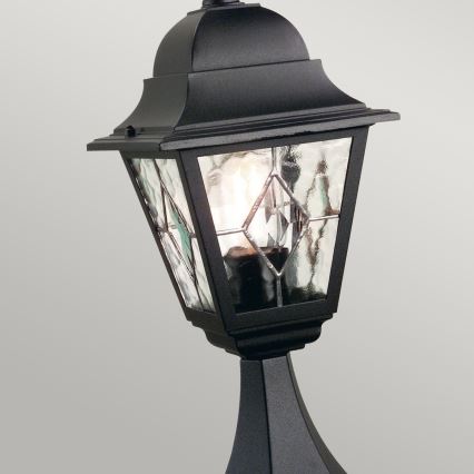 Elstead NR3-BLK - Āra lampa NORFOLK 1xE27/100W/230V IP43