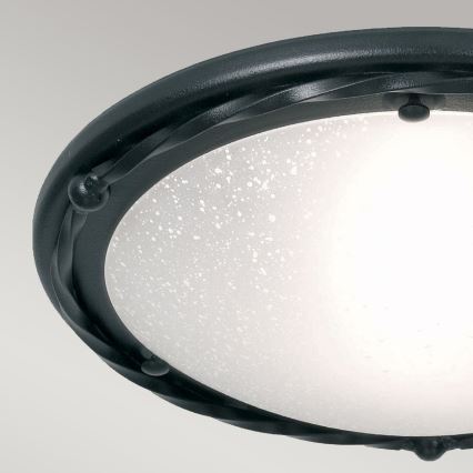 Elstead - Griestu lampa PEMBROKE 1xE27/60W/230V melna