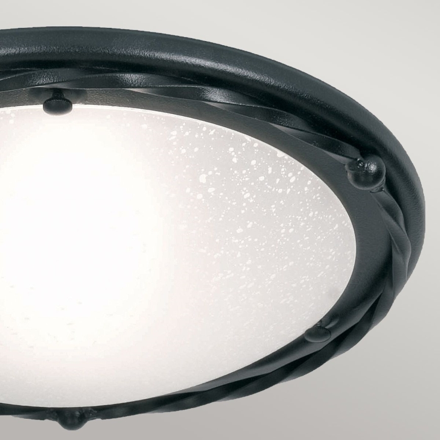Elstead - Griestu lampa PEMBROKE 1xE27/60W/230V melna