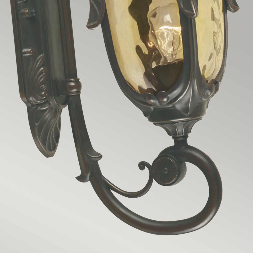Elstead - Āra sienas lampa PHILADELPHIA 1xE27/60W/230V IP44