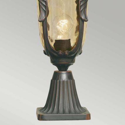 Elstead - Āra lampa PHILADELPHIA 1xE27/60W/230V IP44 bronzas krāsā