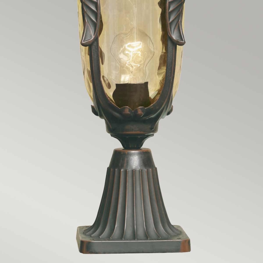 Elstead - Āra lampa PHILADELPHIA 1xE27/60W/230V IP44 bronzas krāsā