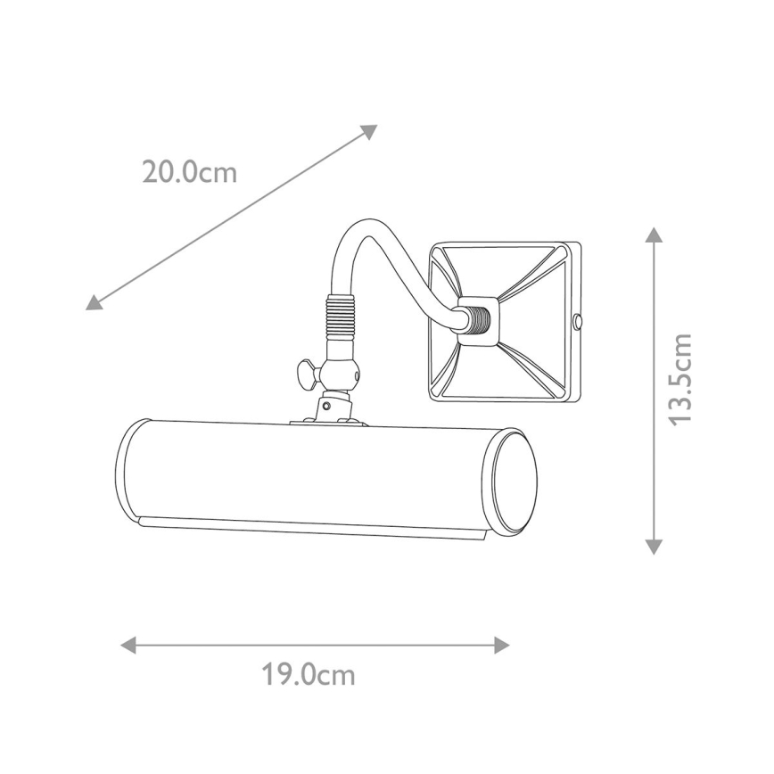 Elstead - Attēla lampa PICTURE LIGHT 1xE14/40W/230V