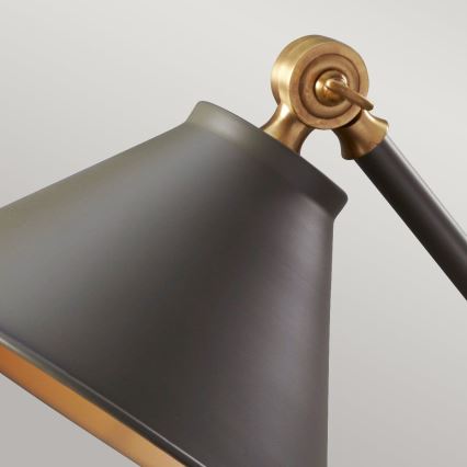 Elstead - Galda lampa PROVENCE ELEMENT 1xE27/60W/230V pelēka