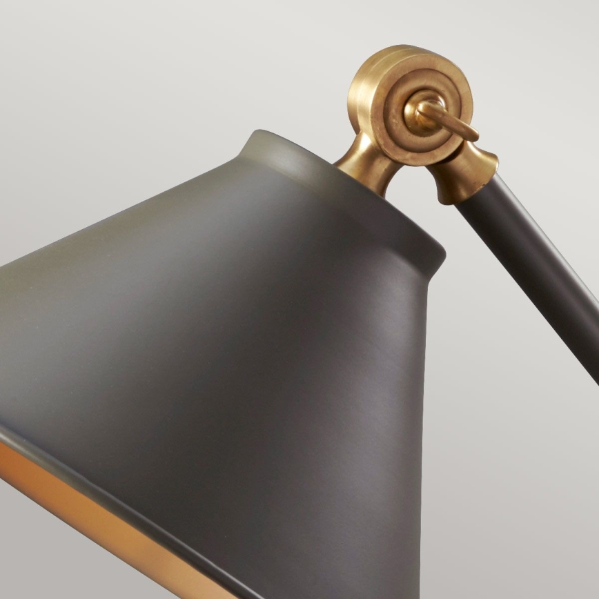 Elstead - Galda lampa PROVENCE ELEMENT 1xE27/60W/230V pelēka