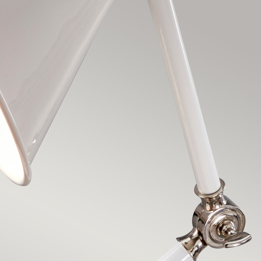 Elstead - Galda lampa PROVENCE ELEMENT 1xE27/60W/230V balta