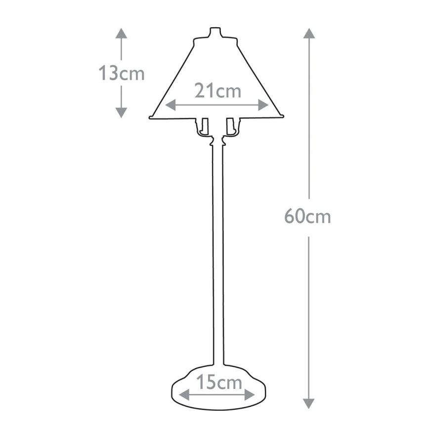 Elstead PV-SL-AB - LED Galda lampa PROVENCE 1xE14/4W/230V