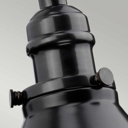 Elstead - Sienas lampa PROVENCE 1xE27/60W/230V melna