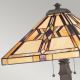 Elstead QZ-FINTON-TL - Galda lampa FINTON 2xE27/60W/230V