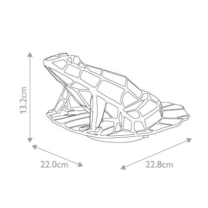 Elstead QZ-FROG-TL - LED Dekoratīvs gaismeklis TIFFANY 1xG9/3W/12/230V varde