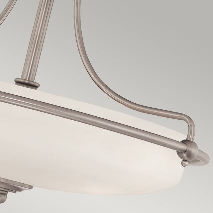 Elstead - Virsapmetuma lustra GRIFFIN 4xE27/100W/230V matēts hroms