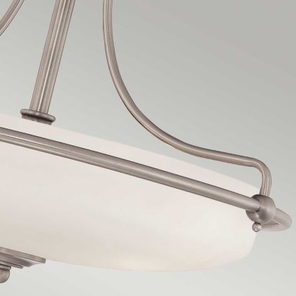 Elstead - Virsapmetuma lustra GRIFFIN 3xE27/100W/230V matēts hroms